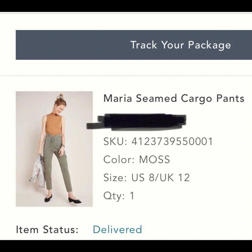 Anthropologie Ikks Maria Cargo pants - Picture 9 of 9